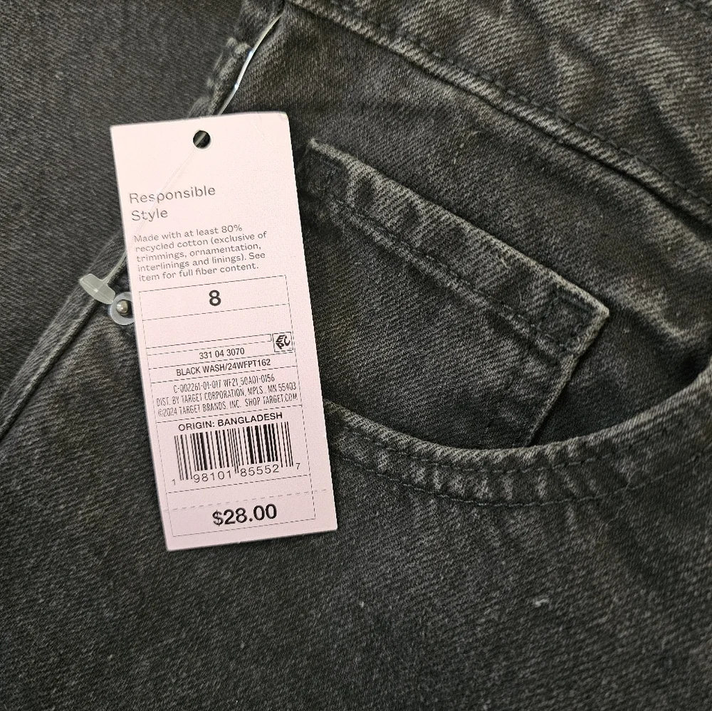 Wild Fable Mid Rise 90s Relaxed Straight Easy Rigid 31" Inseam - Picture 4 of 6